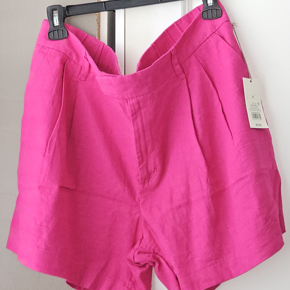 A New Day High Waist Hot Pink Shorts